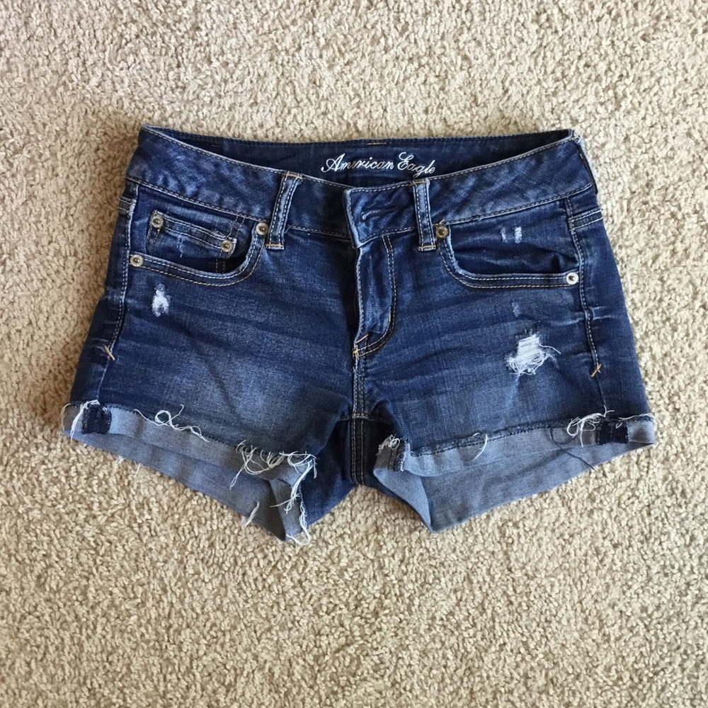 AE Super Stretch Jean Shorts